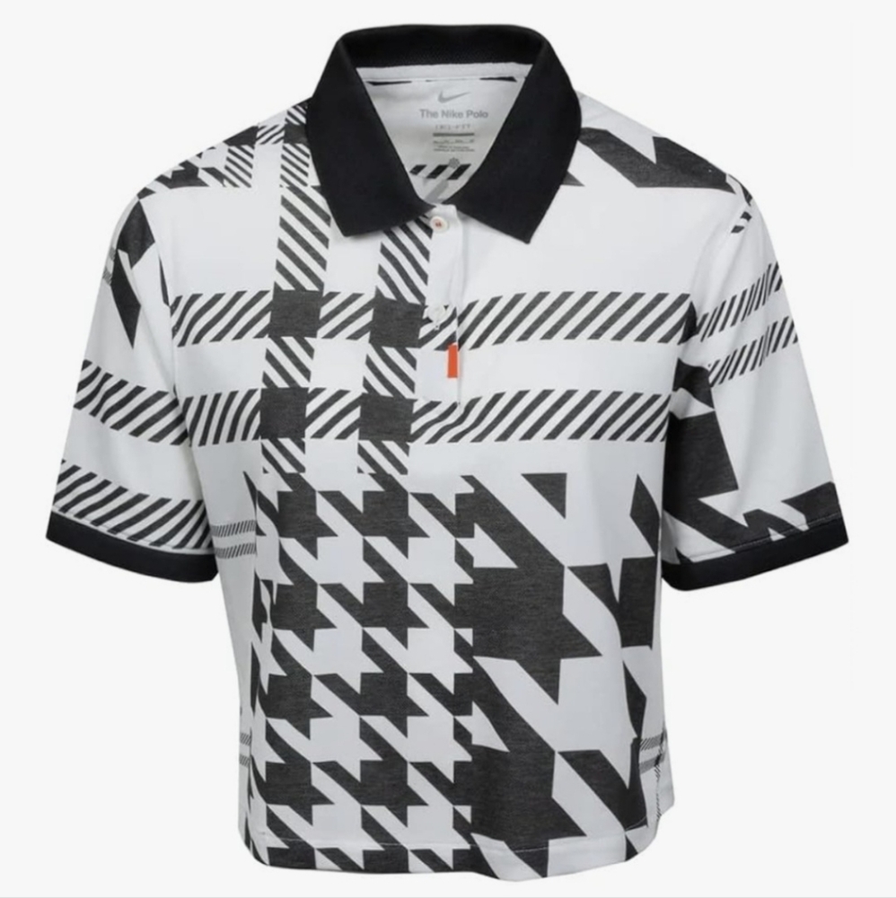 Nike Cropped Short Sleeve Women's Golf Polo, DD0488 100, Size: XXL, New With Tag